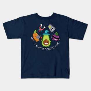 Luncheon and Vegetables Kids T-Shirt